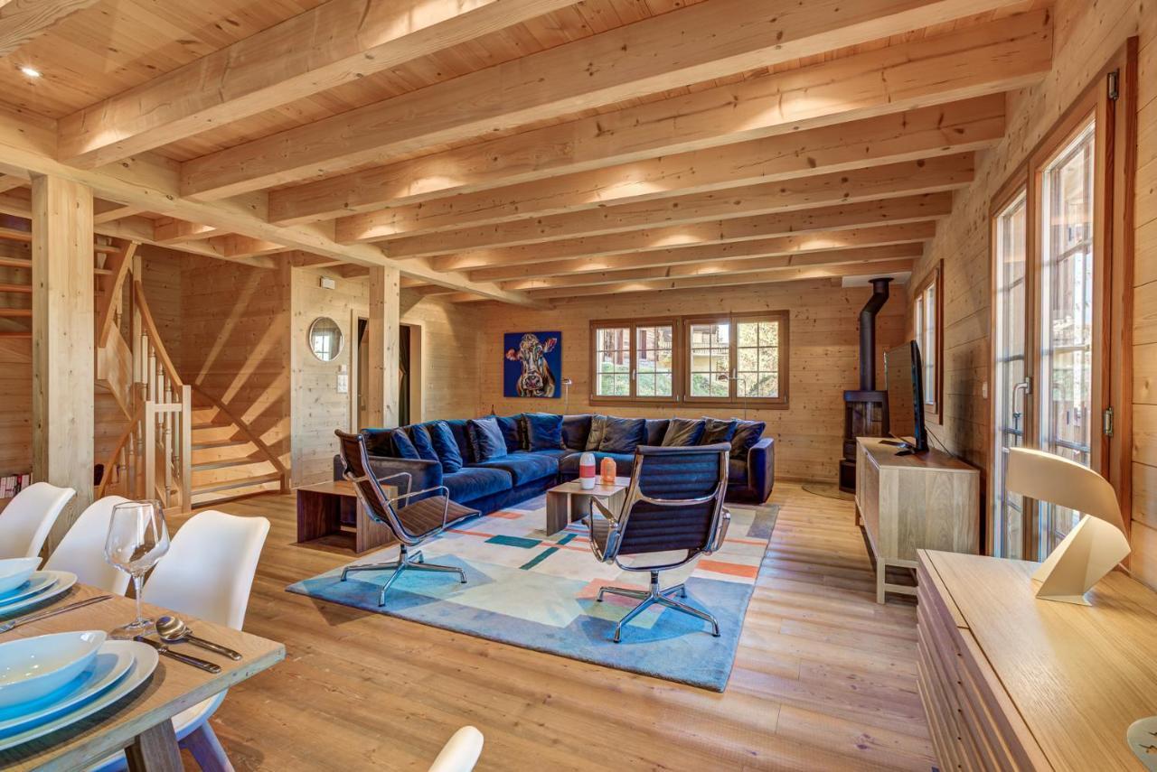 Chalet Le Chapeau La Tzoumaz Dış mekan fotoğraf