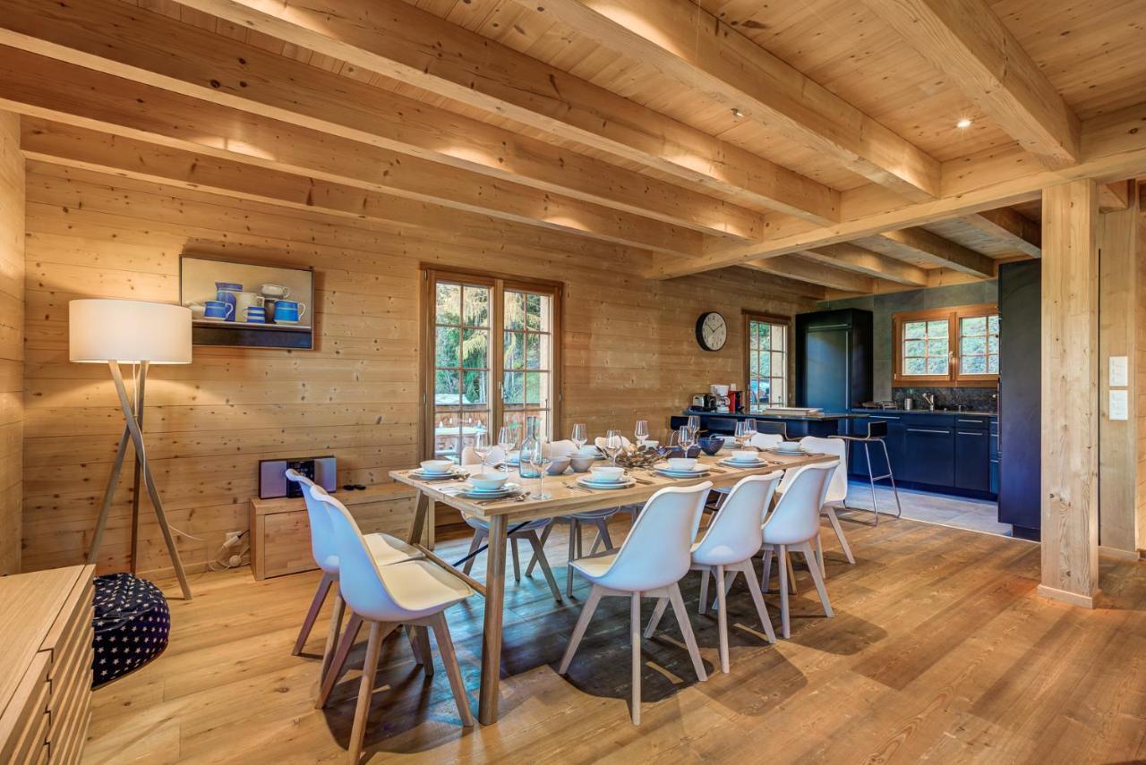 Chalet Le Chapeau La Tzoumaz Dış mekan fotoğraf