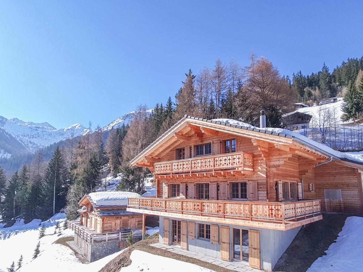 Chalet Le Chapeau La Tzoumaz Dış mekan fotoğraf